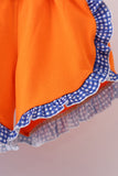 Florida Gators smocked ruffle shorts set - Aaria Tees Aaria Tees
