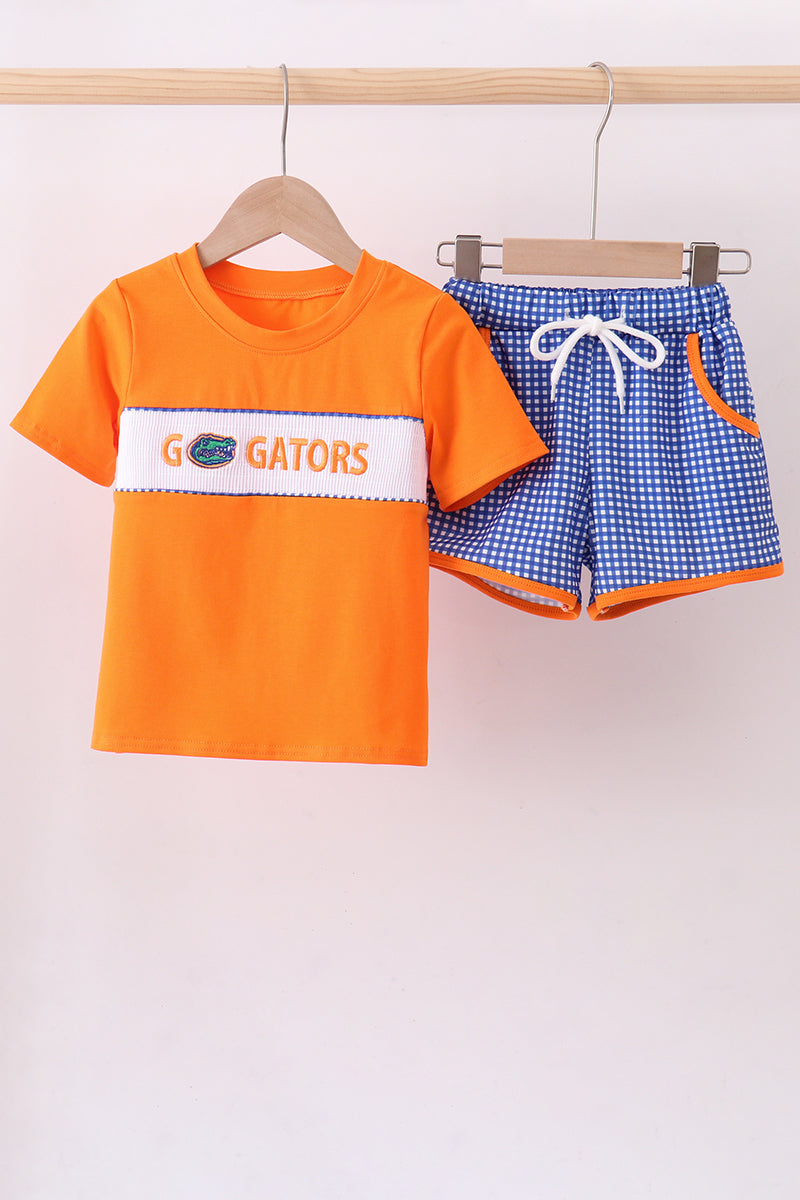 Florida Gators smocked shorts set - Aaria Tees Aaria Tees