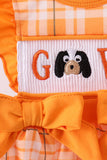 Tennessee Go vols smocked ruffle bubble - Aaria Tees Aaria Tees
