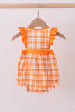 Tennessee Go vols smocked ruffle bubble - Aaria Tees Aaria Tees