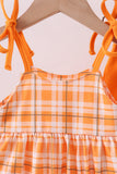 Tennessee Go vols applique plaid bloomer set - Aaria Tees Aaria Tees
