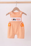 Tennessee Go vols smocked stripe jonjon - Aaria Tees Aaria Tees