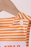 Tennessee Go vols smocked stripe jonjon - Aaria Tees Aaria Tees