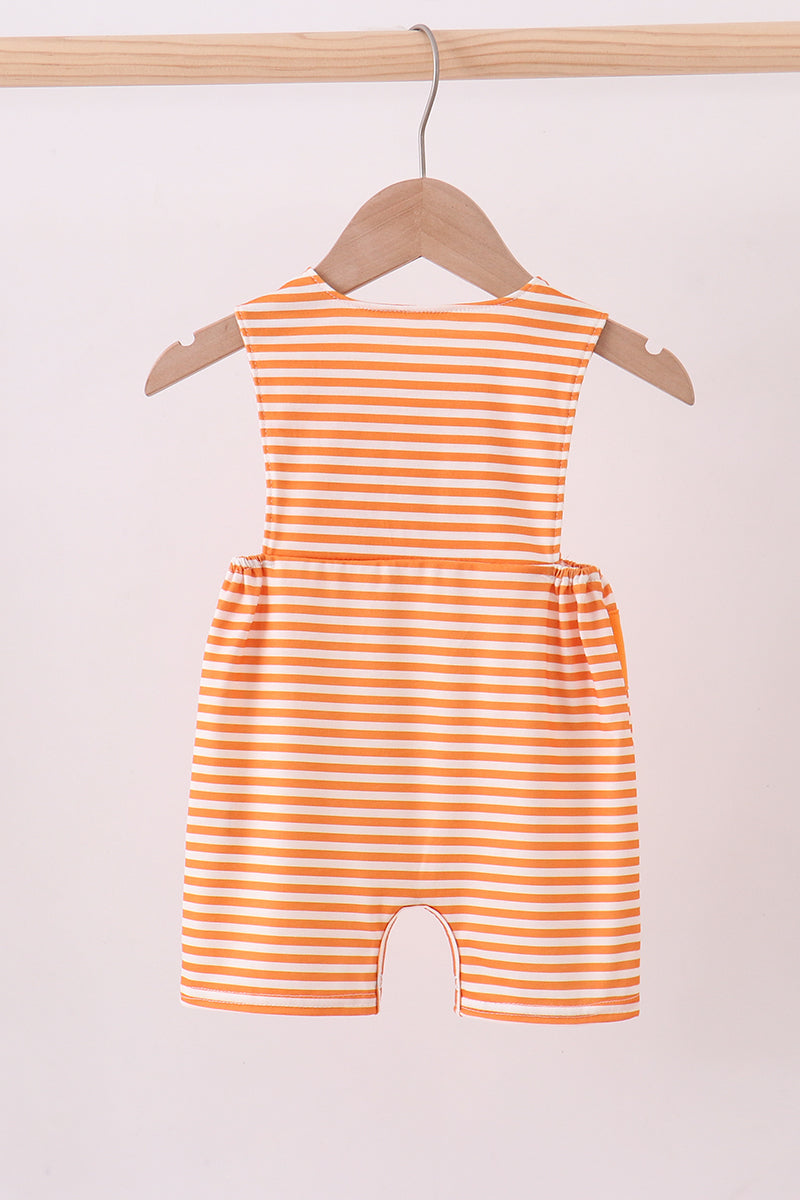 Tennessee Go vols smocked stripe jonjon - Aaria Tees Aaria Tees