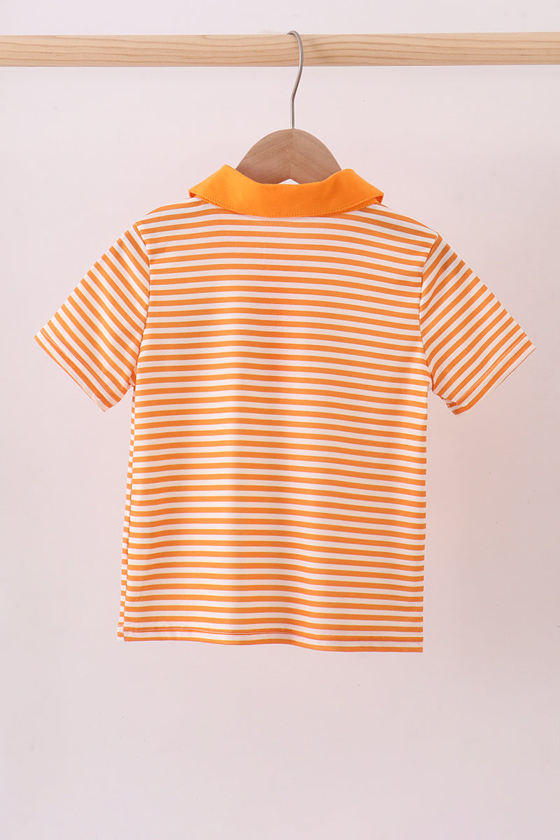 Tennessee Go vols embroidery stripe top - Aaria Tees Aaria Tees