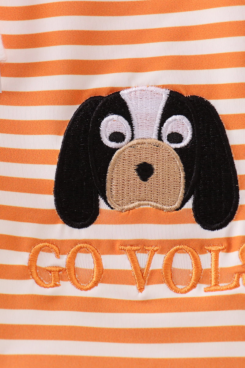 Tennessee Go vols embroidery stripe trunks - Aaria Tees Aaria Tees