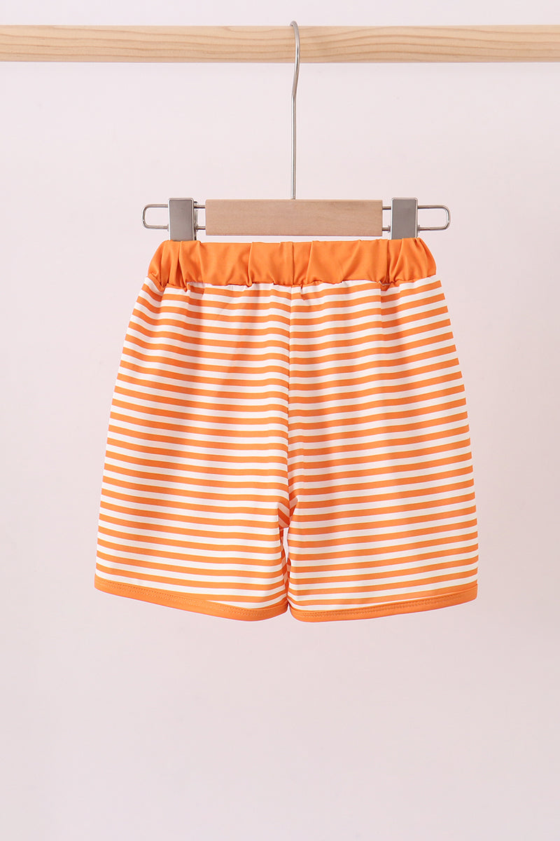 Tennessee Go vols embroidery stripe trunks - Aaria Tees Aaria Tees