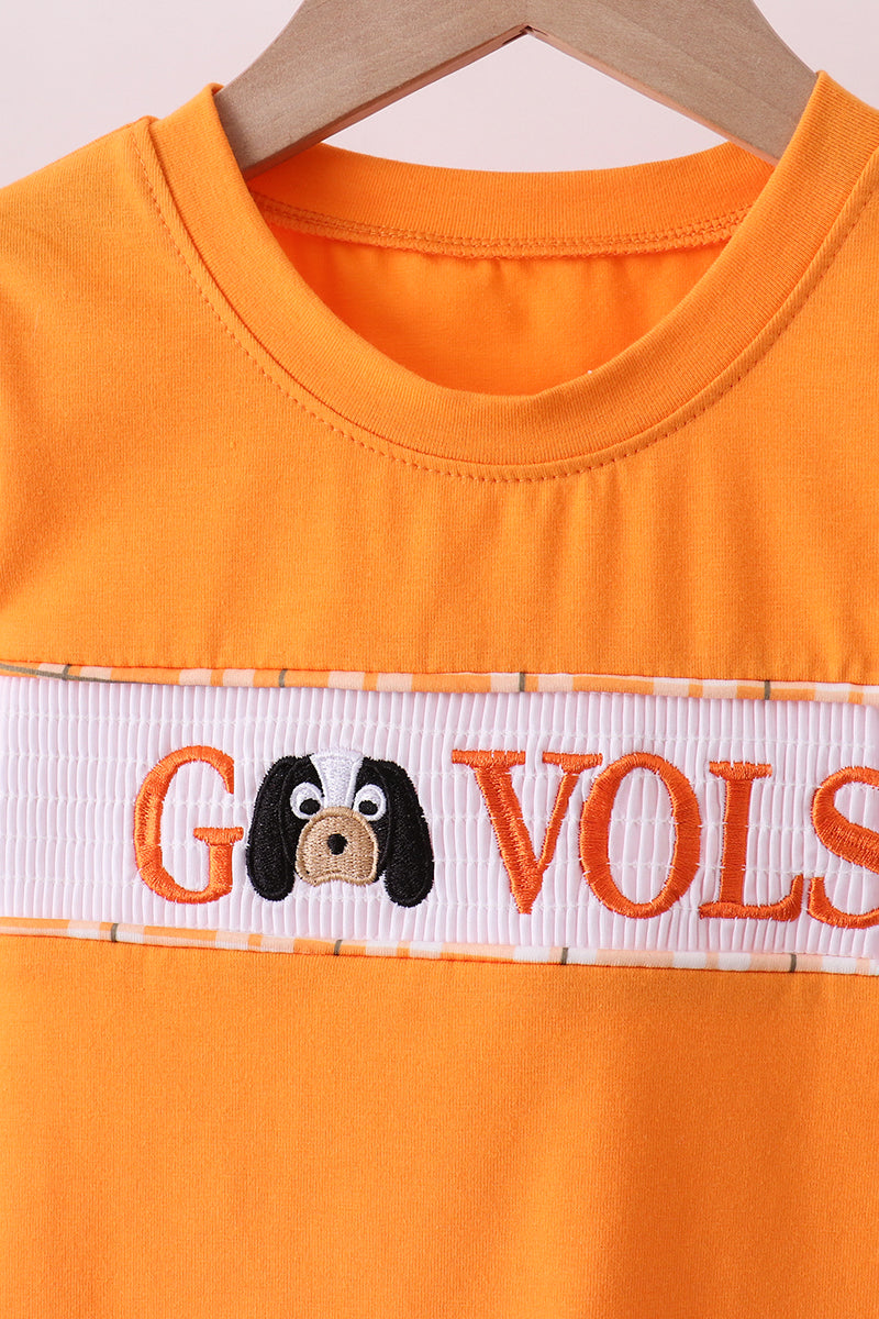 Tennessee Go vols smocked shorts set - Aaria Tees Aaria Tees