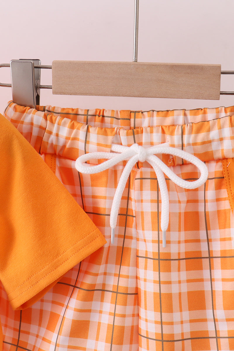 Tennessee Go vols smocked shorts set - Aaria Tees Aaria Tees