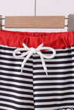 Georgia go dawgs embroidery stripe trunks - Aaria Tees Aaria Tees