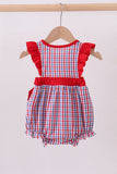 Ole Miss HOTTY TODDY smocked ruffle bubble - Aaria Tees Aaria Tees