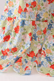 Floral smocked women tiered dress - Aaria Tees Aaria Tees