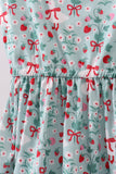 Starwberry goose print women dress - Aaria Tees Aaria Tees