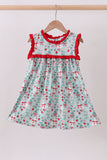 Strawberry Goose Ruffle Ruffle Dress Aaria Tees