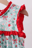 Strawberry Goose Ruffle Ruffle Dress Aaria Tees