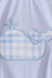 Blue Whale Applique One-Piece Swimsuit - Aaria Tees Aaria Tees