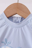 Blue Whale Applique One-Piece Swimsuit - Aaria Tees Aaria Tees