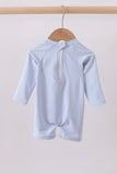 Blue Whale Applique One-Piece Swimsuit - Aaria Tees Aaria Tees