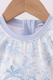 Blue Whale Applique  Rashguard Aaria Tees