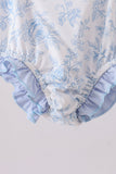 Blue Whale Applique  Rashguard Aaria Tees