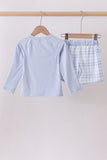 Blue Whale Applique 2pc Swimsuit Aaria Tees