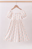 Sage floral mom&me dress - Aaria Tees Aaria Tees