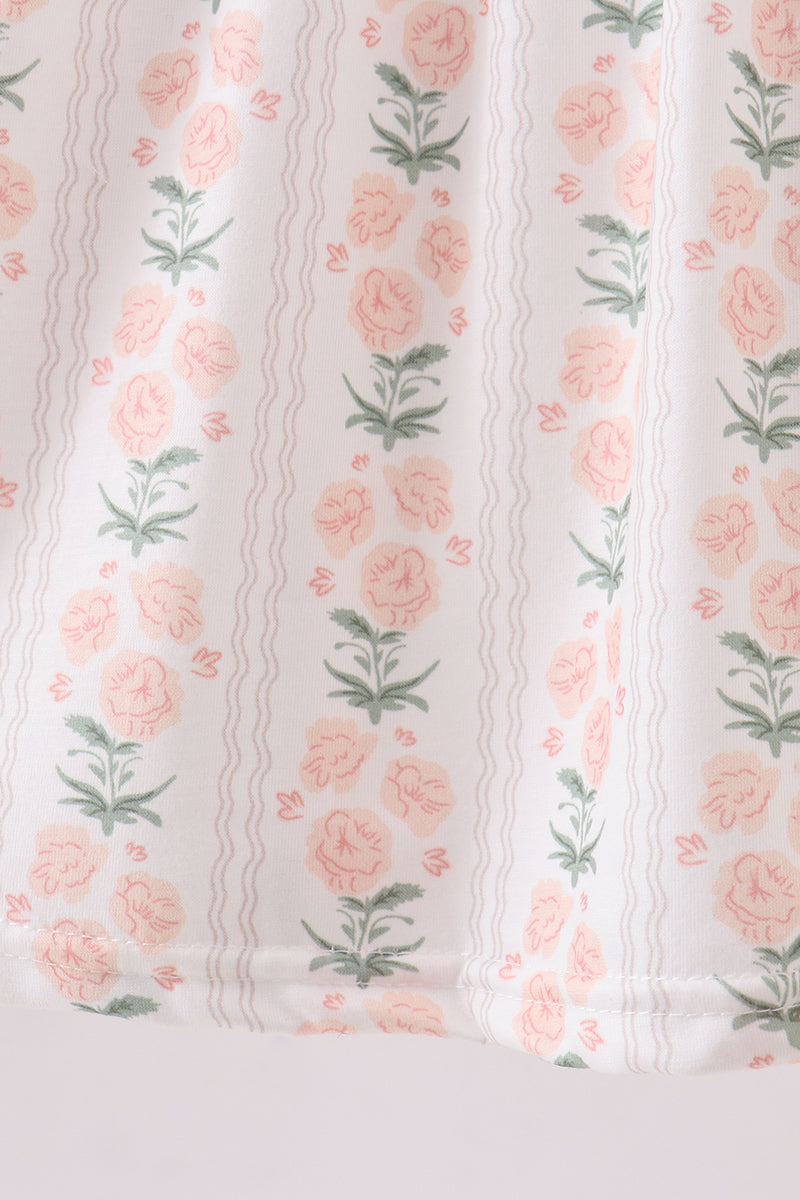 Sage floral mom&me dress - Aaria Tees Aaria Tees