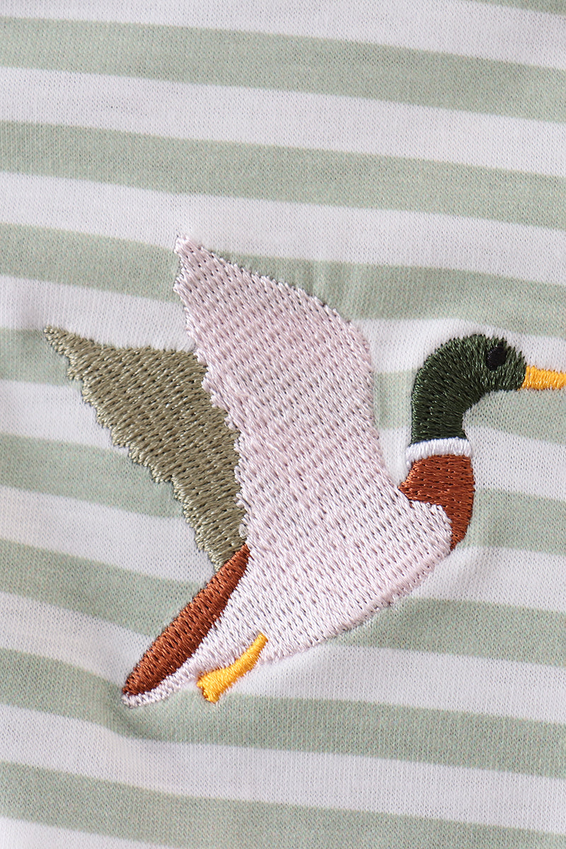 Camouflage duck embroidery pullover - Aaria Tees Aaria Tees
