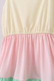 Color block tiered mom&me dress - Aaria Tees Aaria Tees