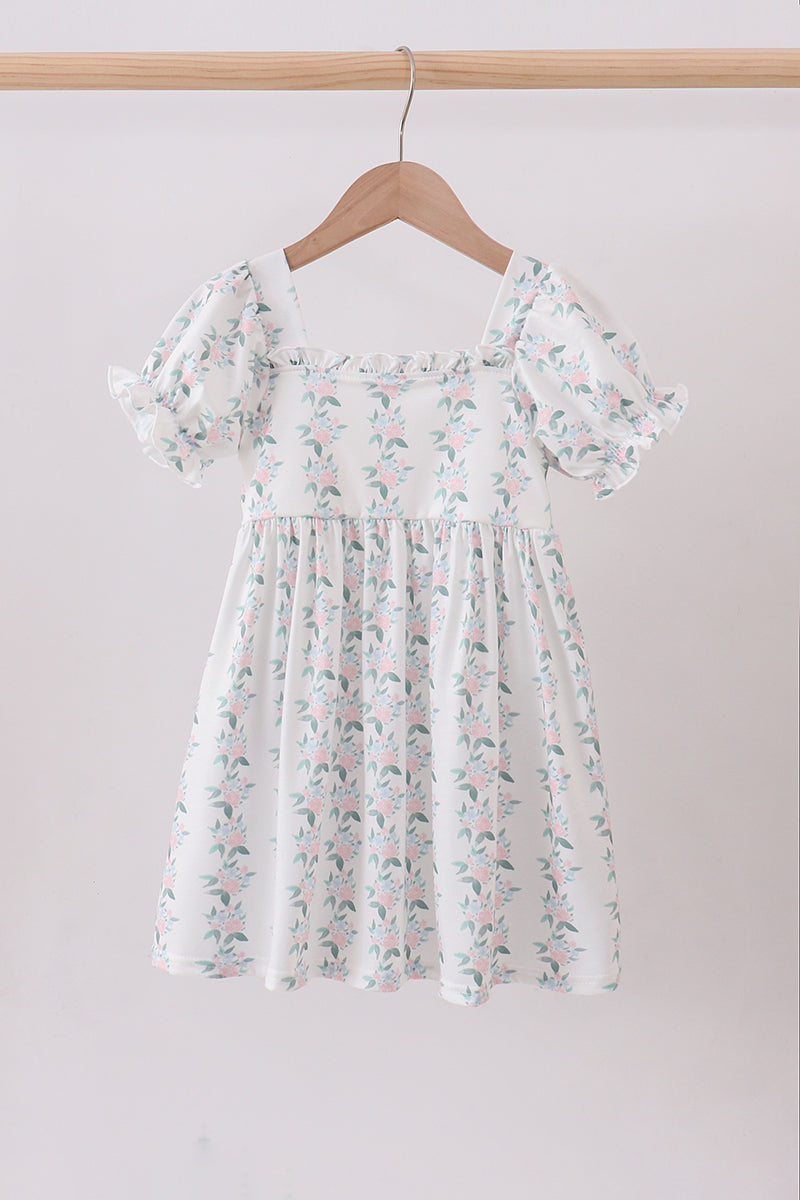 Floral print mom&me dress - Aaria Tees Aaria Tees