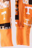 Orange Tennessee VOLS bamboo zipper romper - Aaria Tees Aaria Tees