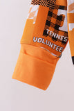 Orange Tennessee VOLS bamboo zipper romper - Aaria Tees Aaria Tees