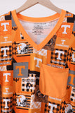 Orange Tennessee VOLS bamboo nightgown - Aaria Tees Aaria Tees