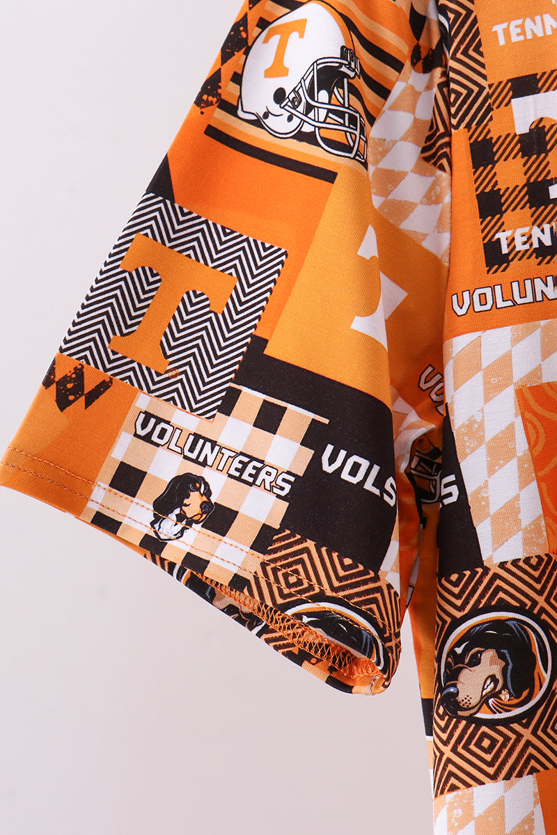Orange Tennessee VOLS bamboo nightgown - Aaria Tees Aaria Tees