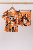 Orange Tennessee VOLS bamboo pajama set - Aaria Tees Aaria Tees
