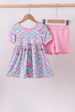 Mermaid bamboo pajama set - Aaria Tees Aaria Tees