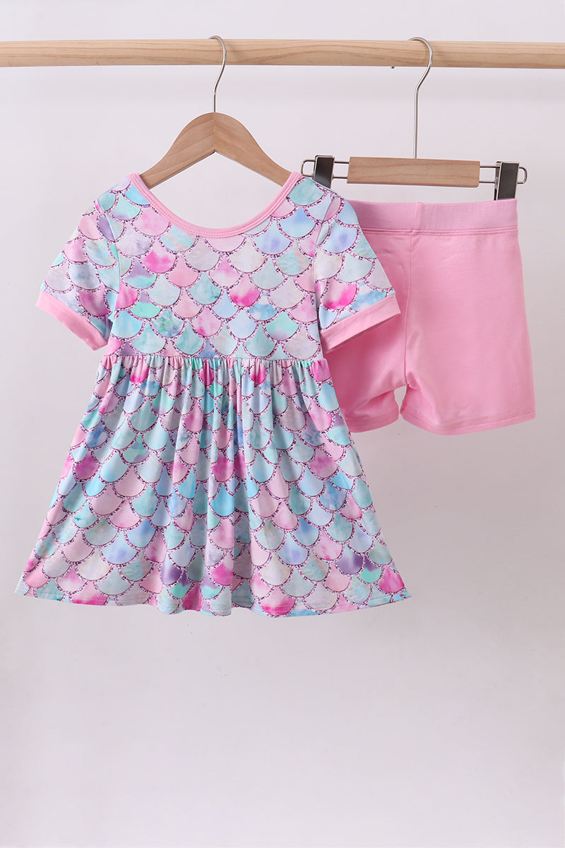 Mermaid bamboo pajama set - Aaria Tees Aaria Tees
