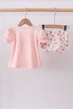 Happy Place Embroidered Bloomer Set Aaria Tees