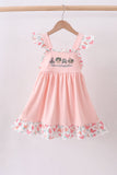 Happy Place Embroidered Dress Aaria Tees