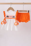 Tennessee go vols embroidery bow bloomer set - Aaria Tees Aaria Tees