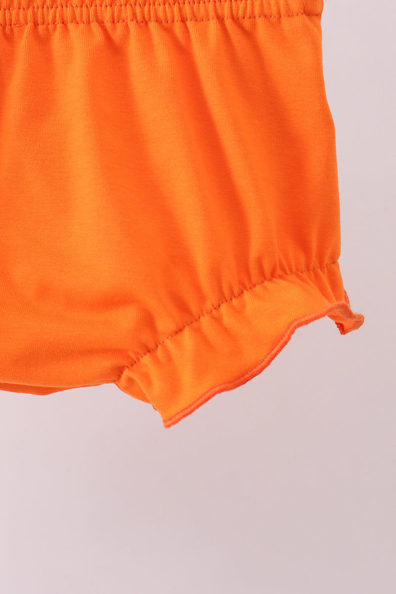 Tennessee go vols embroidery bow bloomer set - Aaria Tees Aaria Tees