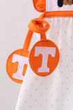 Tennessee go vols embroidery bow bloomer set - Aaria Tees Aaria Tees