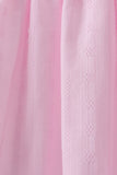 Pink bow smocked ruffle dress - Aaria Tees Aaria Tees