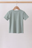 Sage starfish shell embroidery top - Aaria Tees Aaria Tees
