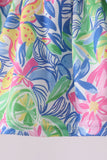 Tropical floral smocked bloomer set - Aaria Tees Aaria Tees