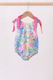 Tropical floral print swimsuit - Aaria Tees Aaria Tees