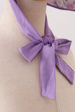 Purple rose bow print bonnet - Aaria Tees Aaria Tees