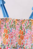 Summer floral print smocked mom&me dress - Aaria Tees Aaria Tees