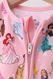 Pink character bamboo romper Aaria Tees