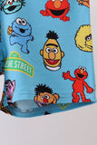 Blue character bamboo pajama set Aaria Tees